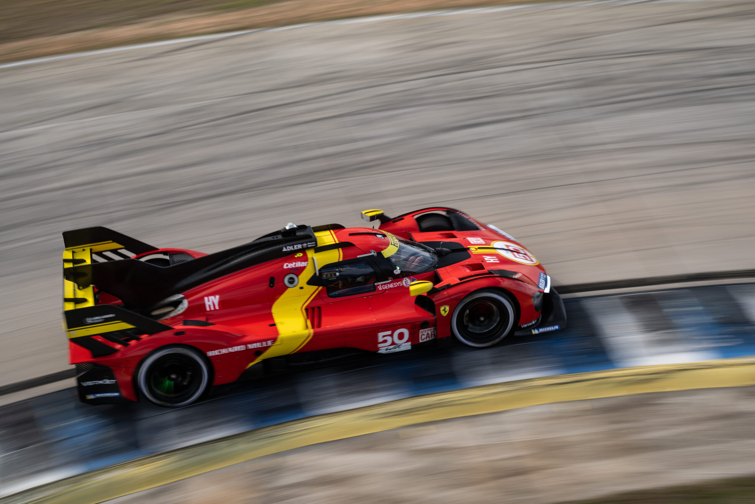 Ferrari 499P racing