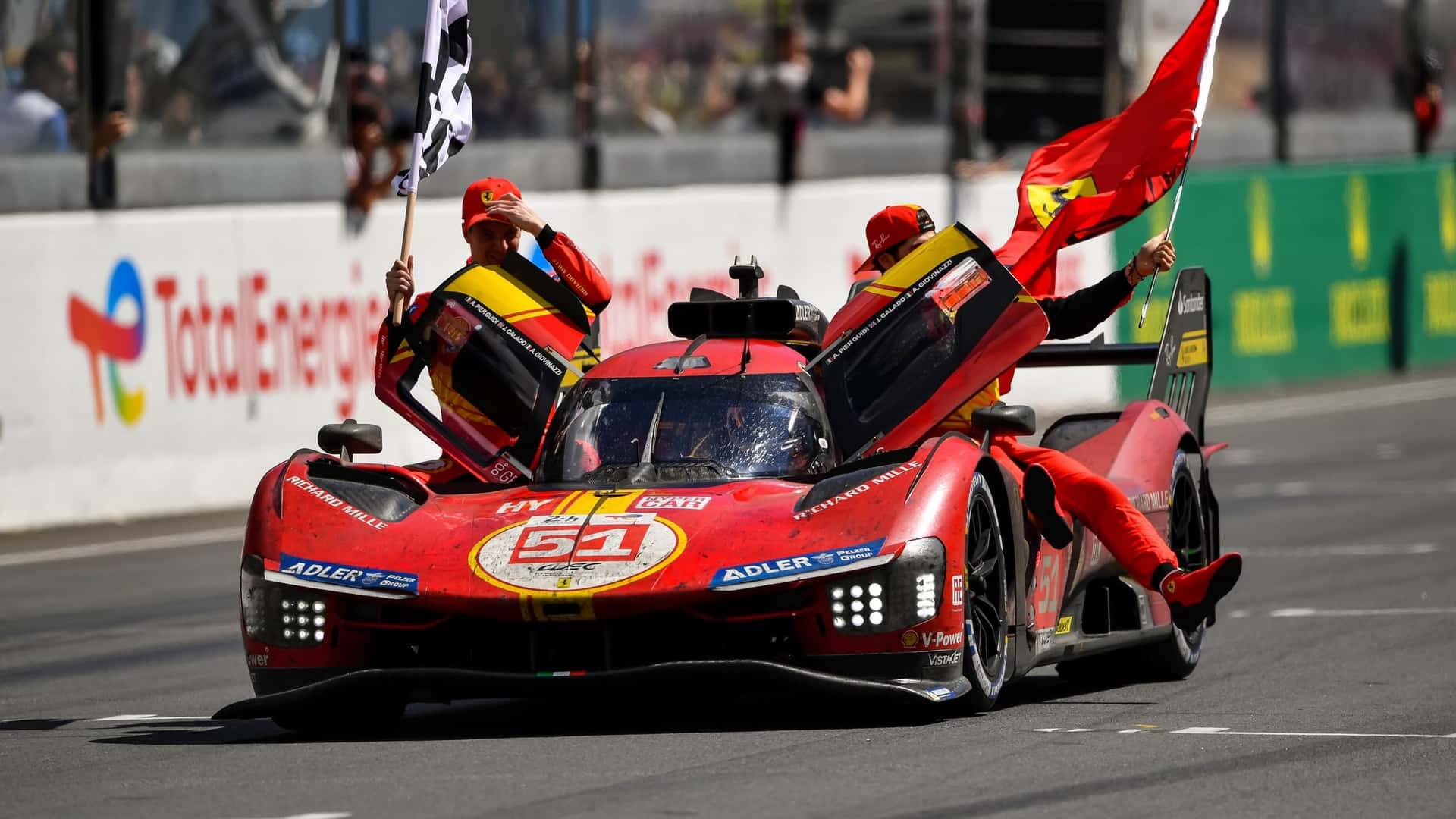 Ferrari 499P Le Mans win