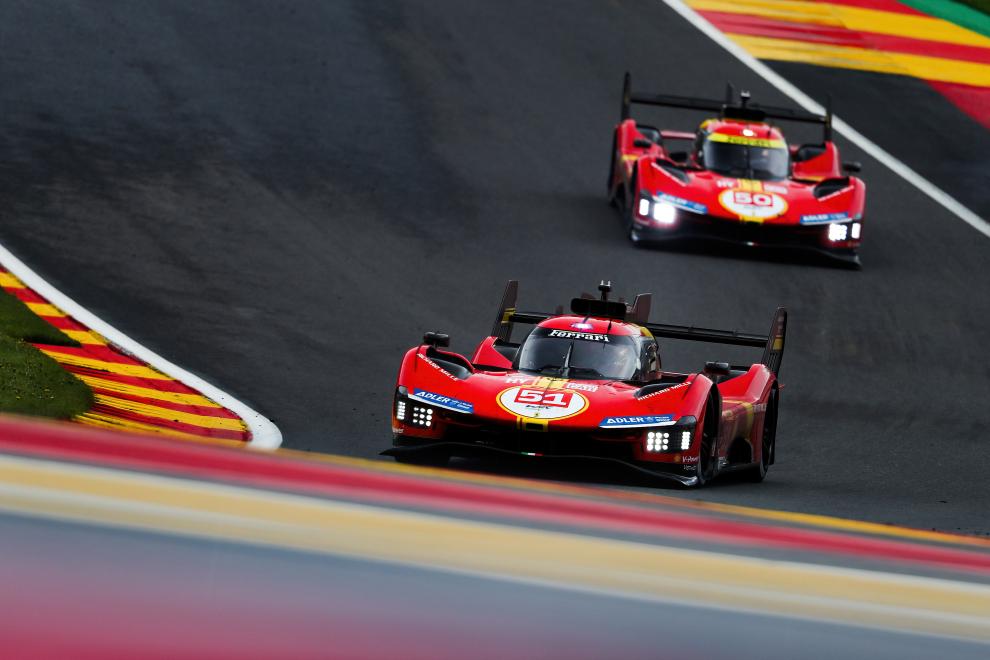 Ferrari 499P race